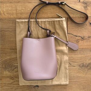 Burberry Mauve Leather Crossbody Bag